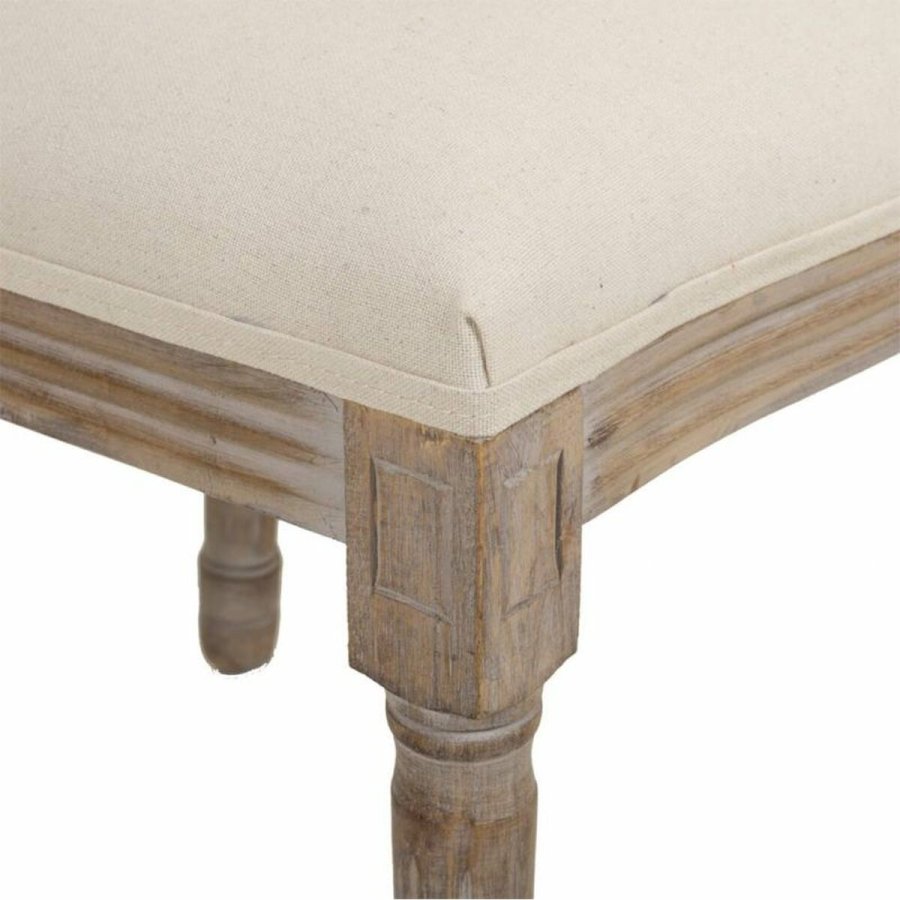 Spisebordsstol Alexandra House Living Beige 46 x 96 x 48 cm #5