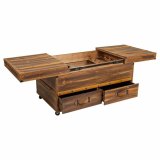 Flaskereol Alexandra House Living Natur Gran 60 x 55 x 100 cm #1