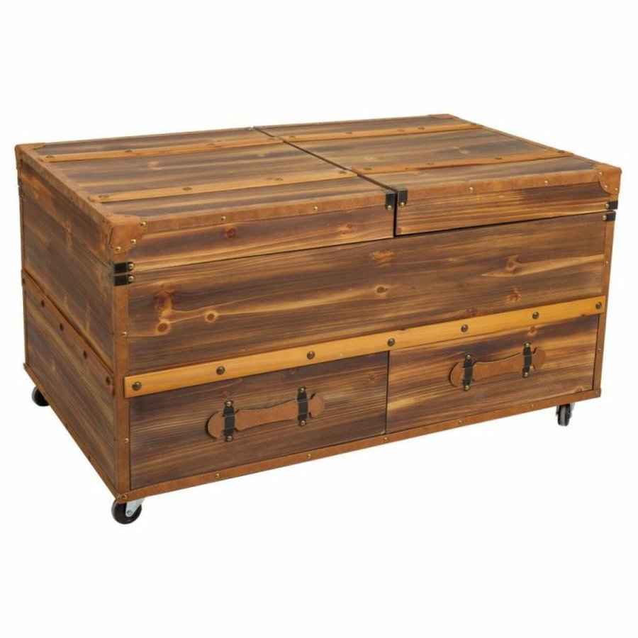 Flaskereol Alexandra House Living Natur Gran 60 x 55 x 100 cm #9