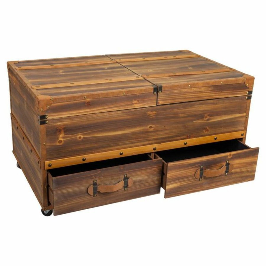 Flaskereol Alexandra House Living Natur Gran 60 x 55 x 100 cm #17