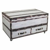 Flaskereol Alexandra House Living Hvid Lrred Tr MDF 60 x 55 x 100 cm #9