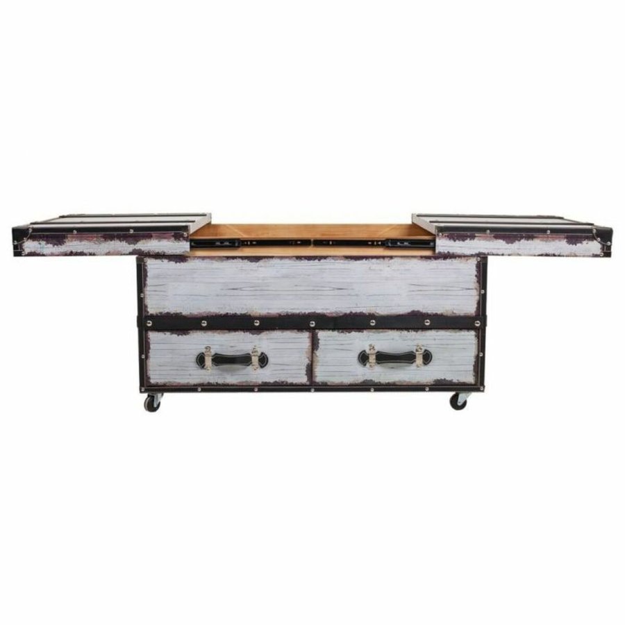 Flaskereol Alexandra House Living Hvid Lrred Tr MDF 60 x 55 x 100 cm #17