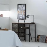 Taburet Alexandra House Living Brun Gr Tr Metal 54 x 92 x 42 cm #6