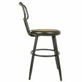 Taburet Alexandra House Living Brun Gr Tr Metal 54 x 92 x 42 cm #11