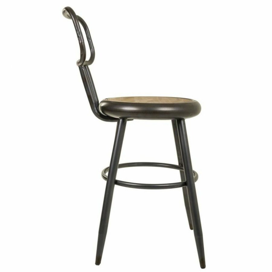 Taburet Alexandra House Living Brun Gr Tr Metal 54 x 92 x 42 cm #11