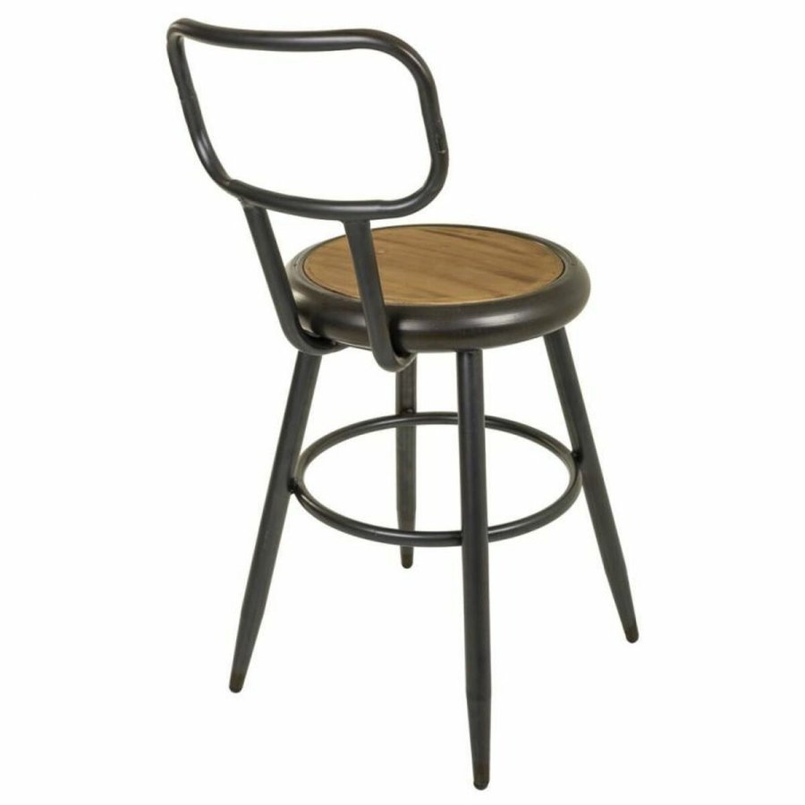 Taburet Alexandra House Living Brun Gr Tr Metal 54 x 92 x 42 cm #16
