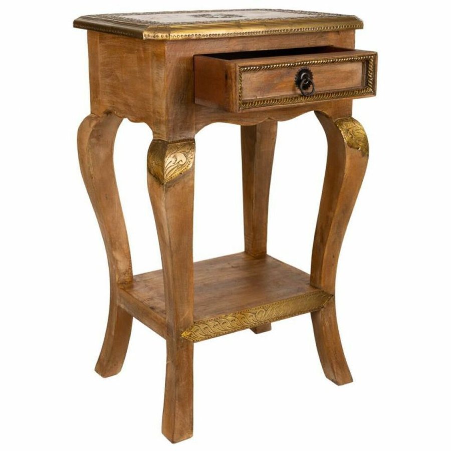 Natbord Alexandra House Living Gylden 28 x 61 x 38 cm #16