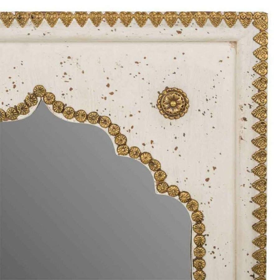Vgspejl Alexandra House Living Gylden 2 x 51 x 40 cm Rektangulr #21