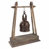 Klokke Alexandra House Living Brun Kobber Tr Tov Jern 16 x 72 x 48 cm #1