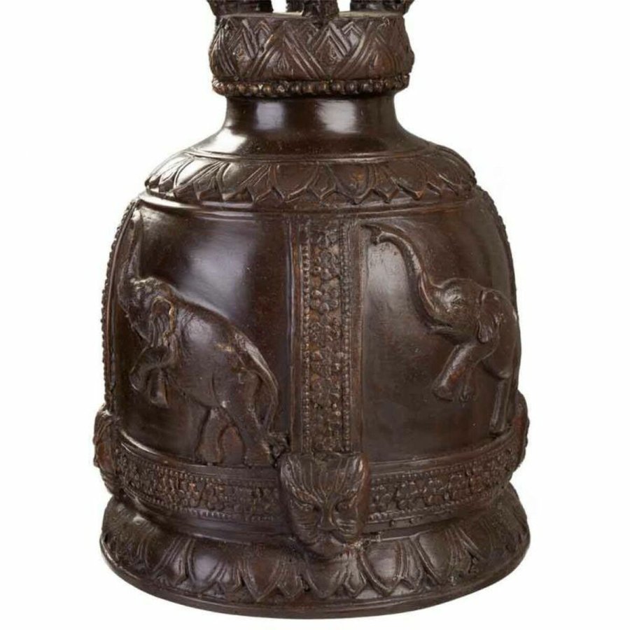 Klokke Alexandra House Living Brun Kobber Tr Tov Jern 16 x 72 x 48 cm #21