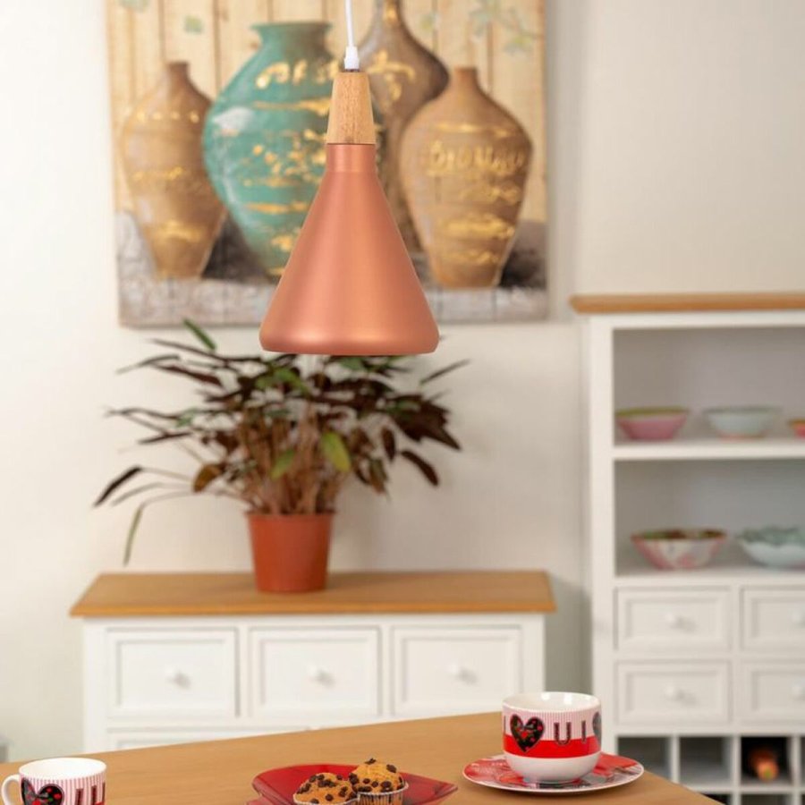 Loftslampe Alexandra House Living Kobber #3