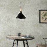 Loftslampe Alexandra House Living Sort #3