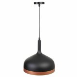 Loftslampe Alexandra House Living Sort Kobber #1