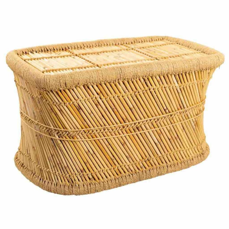 Sofabord Alexandra House Living Natur Bambus Tov 48 x 45 x 79 cm #1