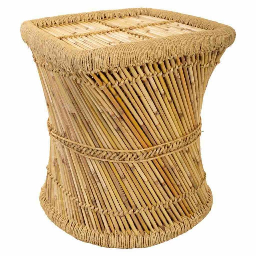 Sofabord Alexandra House Living Natur Bambus Tov 43 x 47 x 43 cm #1