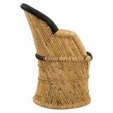 Lnestol Alexandra House Living Sort Natur 46 x 89 x 63 cm #2