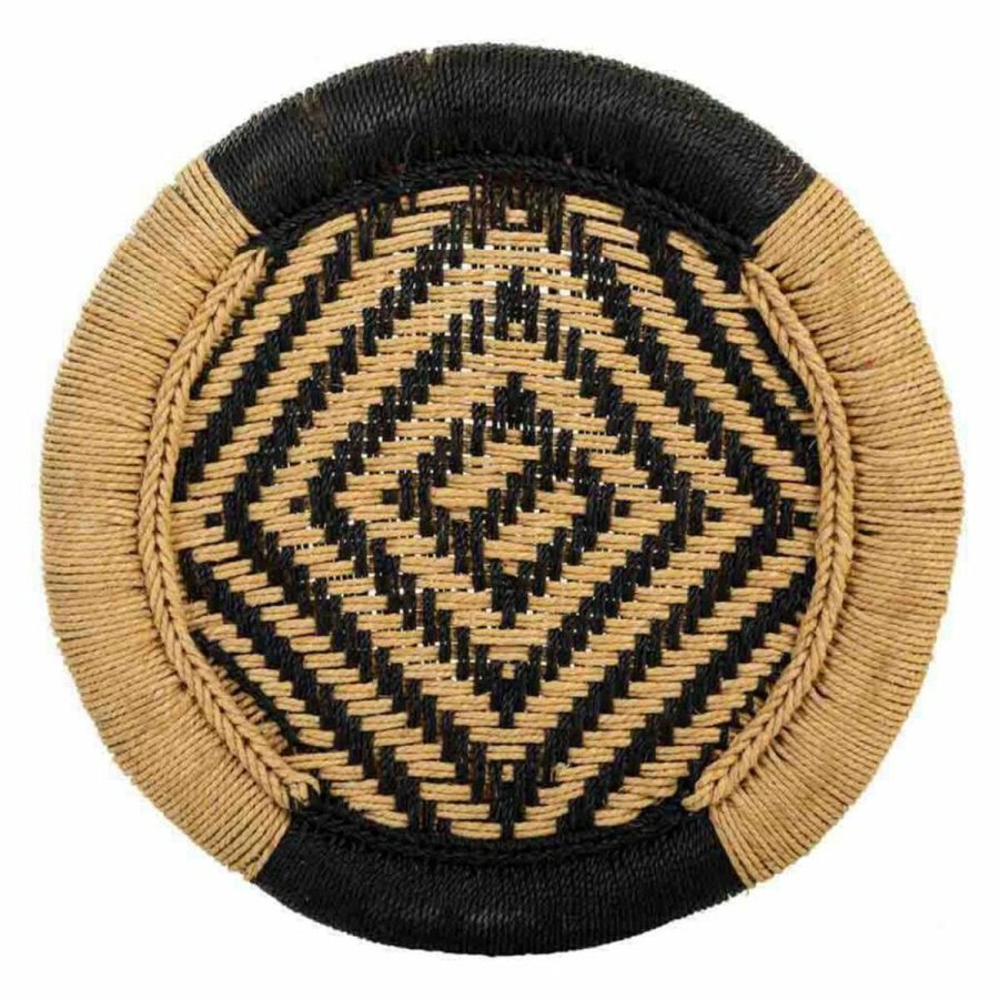 Taburet st Alexandra House Living Sort Natur Bambus Tov 38 x 38 x 38 cm 2 Dele #16