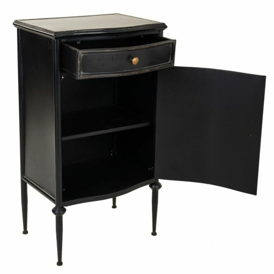Natbord Alexandra House Living Sort 36 x 86 x 46 cm #21