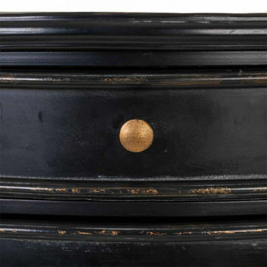 Natbord Alexandra House Living Sort 36 x 86 x 46 cm #31