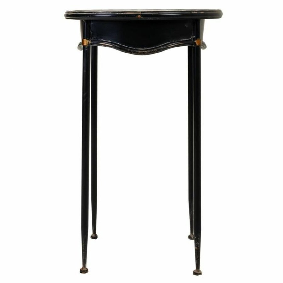 St med 2 borde Alexandra House Living Sort Metal 75 x 75 x 50 cm #5