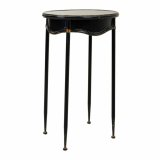 St med 2 borde Alexandra House Living Sort Metal 75 x 75 x 50 cm #6