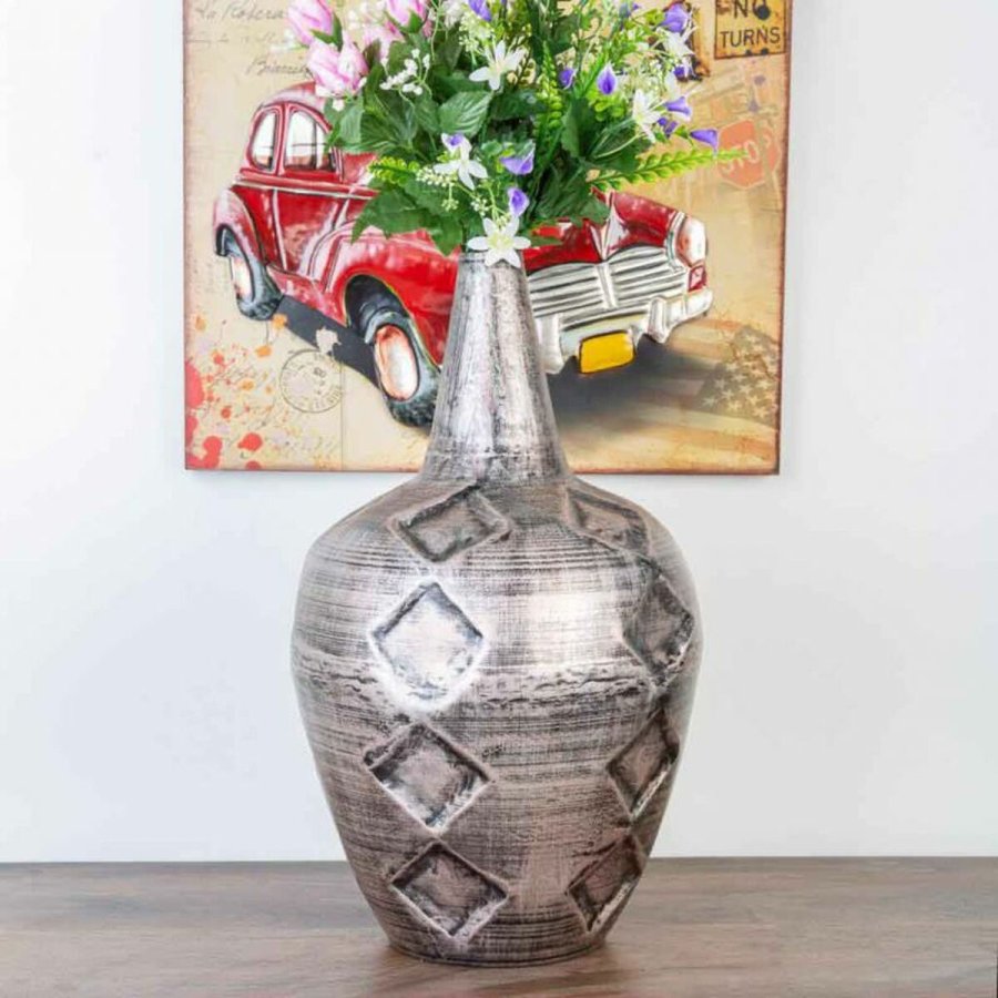 Vase Alexandra House Living Kobber Metal 30 x 50 x 30 cm #3
