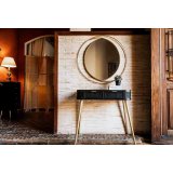 Vgspejl Alexandra House Living Gylden 91 x 2 x 91 cm Cirkler #6