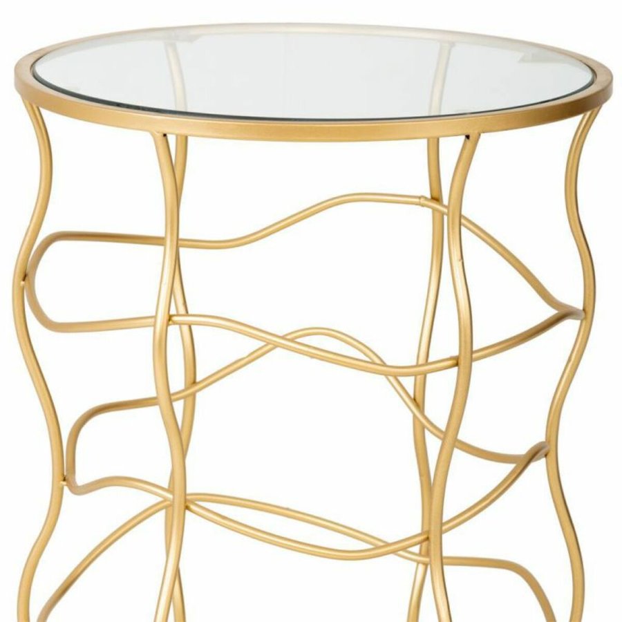 Sofabord Alexandra House Living Guld Metal 46 x 60 x 46 cm #3