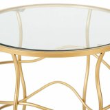 Sofabord Alexandra House Living Guld Metal 46 x 60 x 46 cm #4