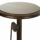 Taburet Alexandra House Living Brun Sort Metal Tr MDF 40 x 73 x 40 cm Pedaler #16