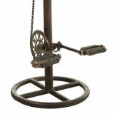 Taburet Alexandra House Living Brun Sort Metal Tr MDF 40 x 73 x 40 cm Pedaler #21