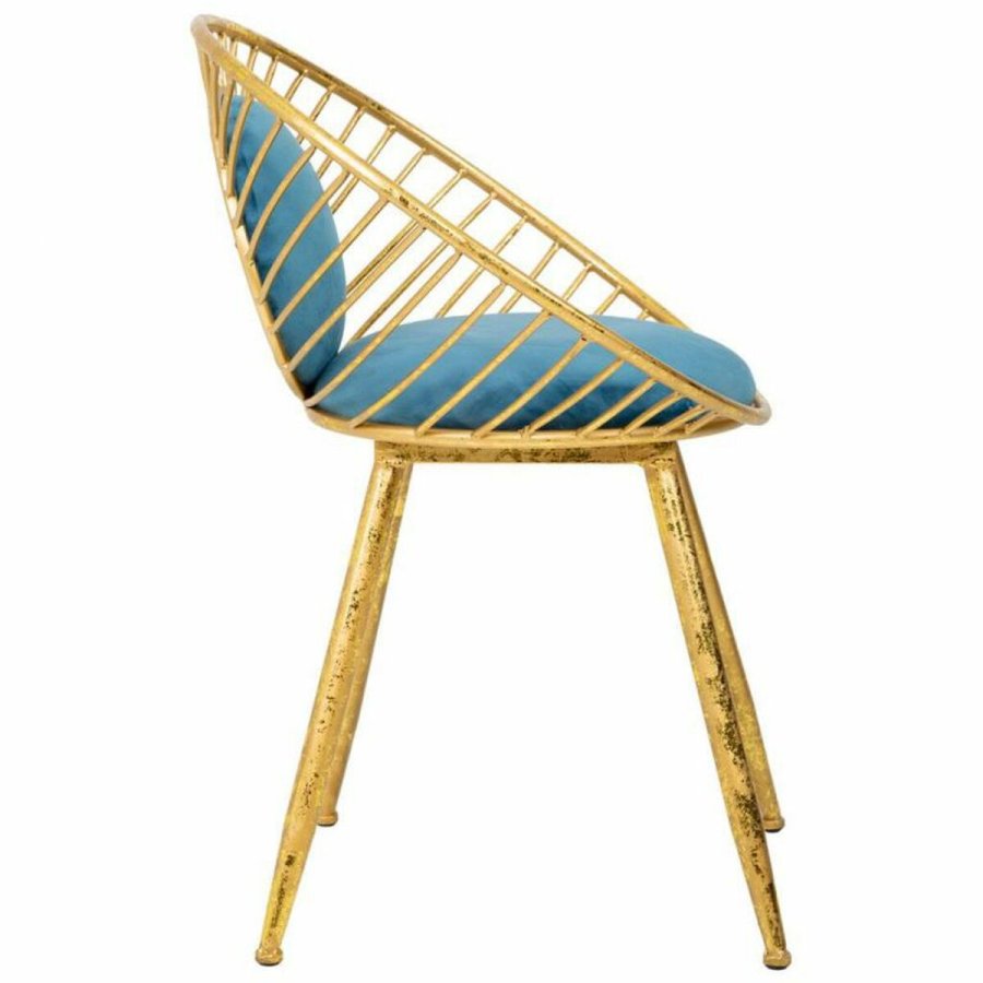 Stol Alexandra House Living Bl Gylden 46 x 70 x 55 cm #21