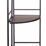 Hjrnembel Alexandra House Living Sort Gylden Metal Tr MDF 36 x 126 x 50 cm #4