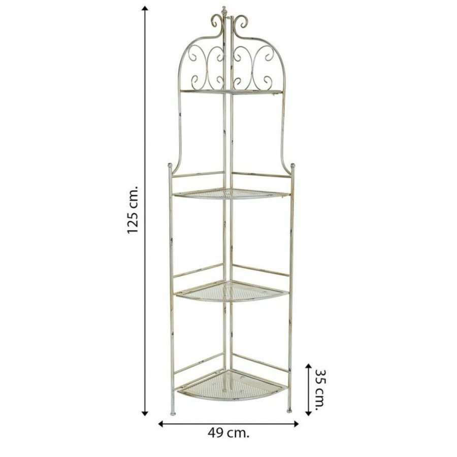 Hjrnembel Alexandra House Living Metal jern 35 x 125 x 49 cm #6