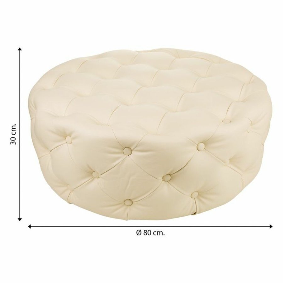 Stol Alexandra House Living PVC Tr MDF 80 x 30 x 80 cm #26