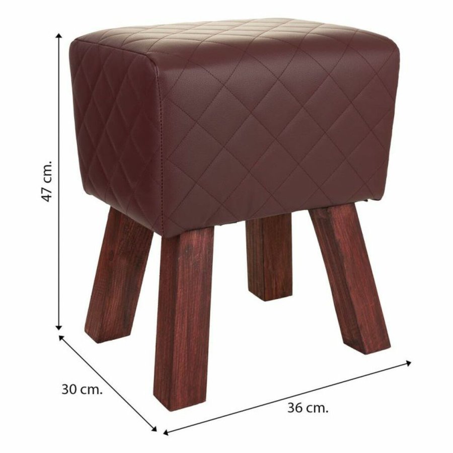 Taburet Alexandra House Living PVC Tr MDF 30 x 47 x 36 cm #26