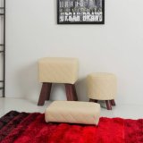 Taburet Alexandra House Living PVC Tr MDF 30 x 47 x 36 cm #6