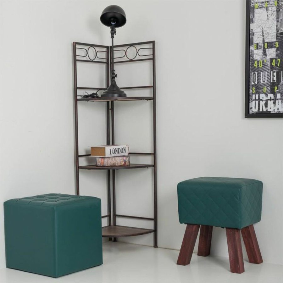 Taburet Alexandra House Living PVC Tr MDF 30 x 47 x 36 cm #6