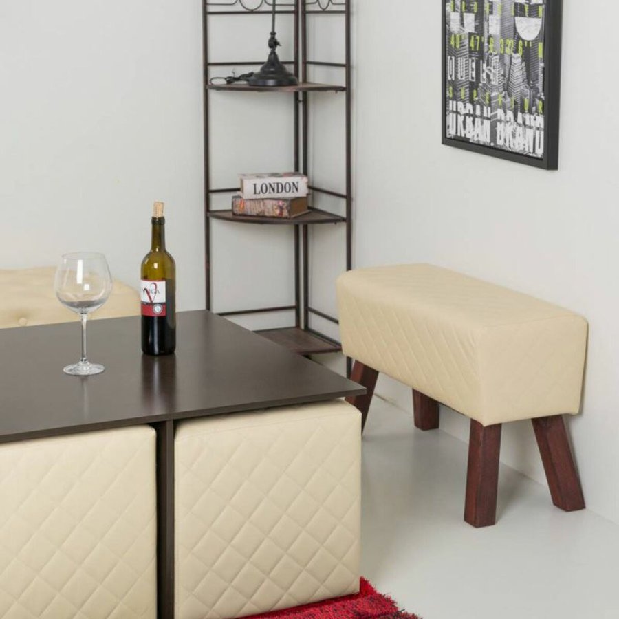 Taburet Alexandra House Living PVC Tr MDF 30 x 47 x 72 cm #6