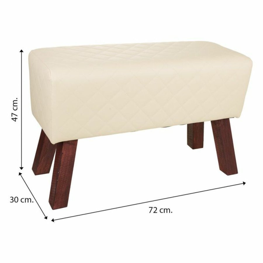 Taburet Alexandra House Living PVC Tr MDF 30 x 47 x 72 cm #26
