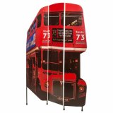 Sammenfoldelig skrm Alexandra House Living 180 x 120 x 2 cm Bus #1