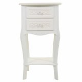 Natbord Alexandra House Living Hvid Fldefarvet 31 x 71 x 38 cm #6
