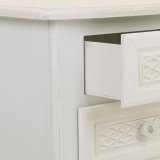 Natbord Alexandra House Living Hvid Fldefarvet 31 x 71 x 38 cm #21