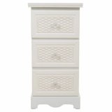 Natbord Alexandra House Living Hvid Fldefarvet 26 x 60 x 31 cm #6