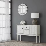 Vgspejl Alexandra House Living Hvid Fldefarvet 2 x 60 x 60 cm Cirkler #6