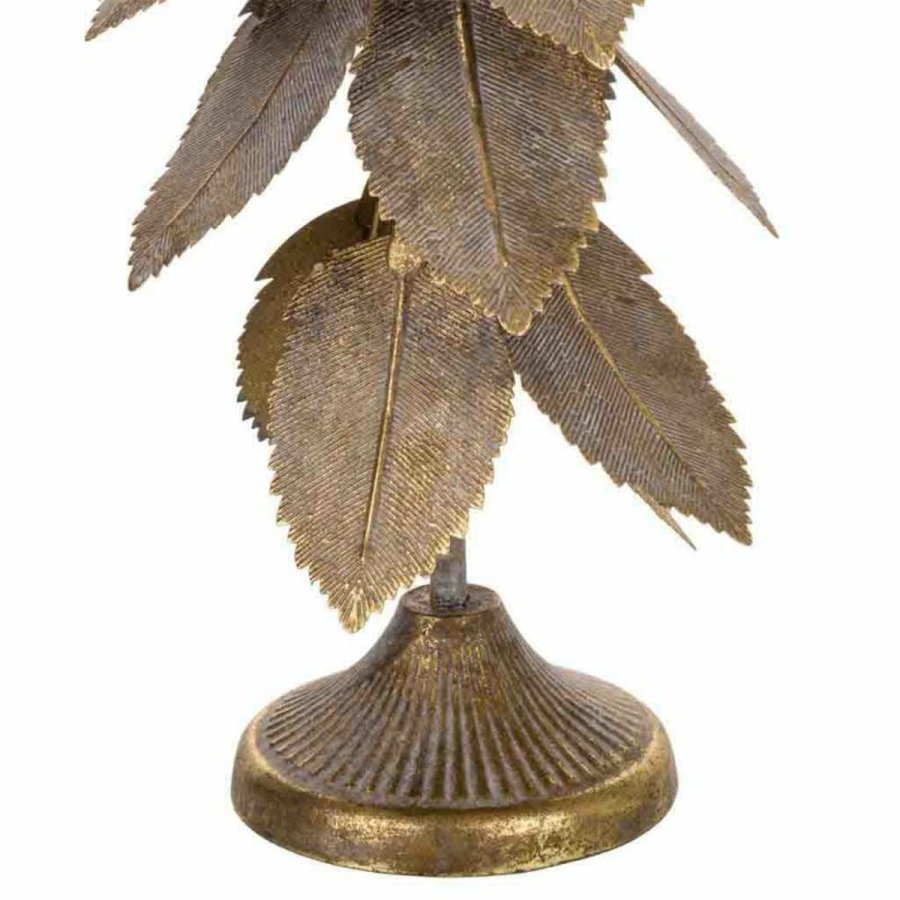 Lysestage Alexandra House Living Gylden Jern 19 x 43 x 19 cm Ark #5