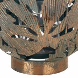 Lyseholder Alexandra House Living Gylden Glas Jern 24 x 37 x 24 cm #6