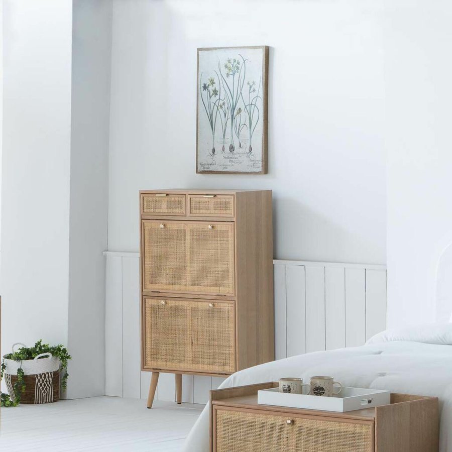 Skoskab Alexandra House Living Natur rist 120 x 32 x 70 cm #21