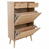Skoskab Alexandra House Living Natur rist 120 x 32 x 70 cm #11