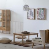 Sofabord Alexandra House Living Natur Tr MDF 46 x 60 x 120 cm #2